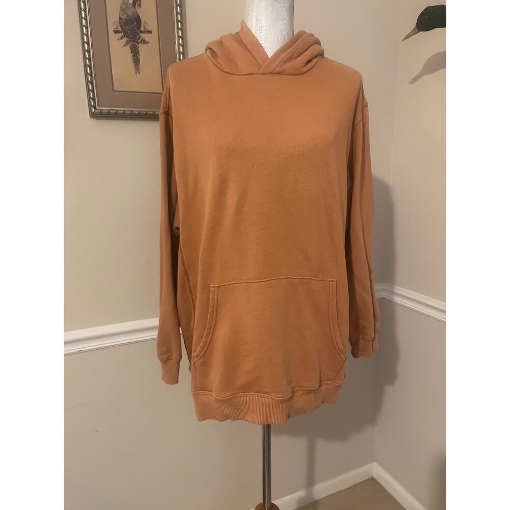 Aerie Women's Caramel Tan Orange Hooded Oversized
Sweatshirt Size M
